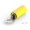 Te Connectivity Ring Terminal, #6 Stud Size, 10 AWG, 300 V, Nylon Insulated, Yellow 2-35107-1 - alternate 1